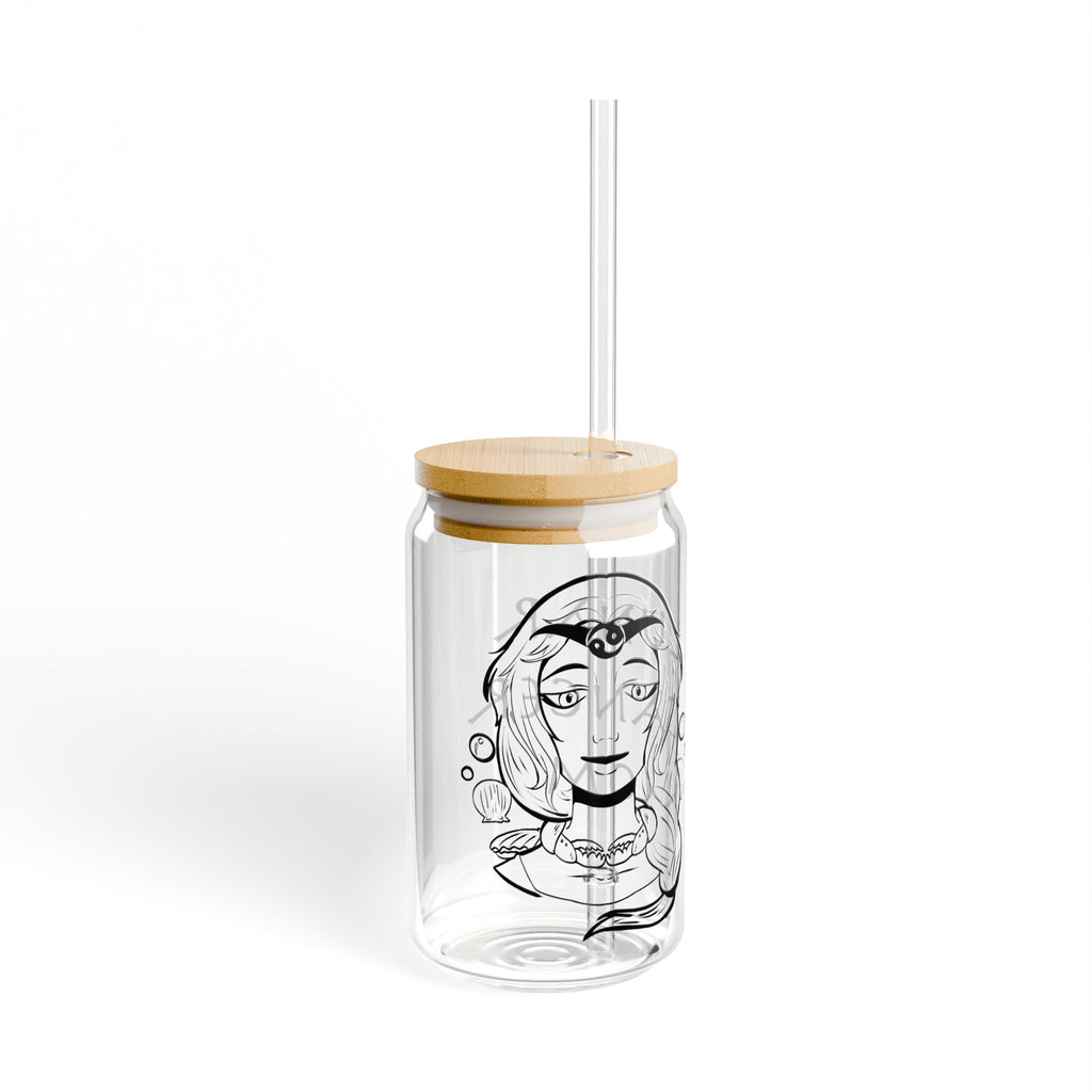 Cancer Mom Glass Cup – 16oz Zodiac Gift for Mom | Astrology Drinkware