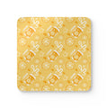 Lemon Fruit Brunch Corkwood Coaster Set (4-Pack) – Lemon Brunch Collection Inspired Design