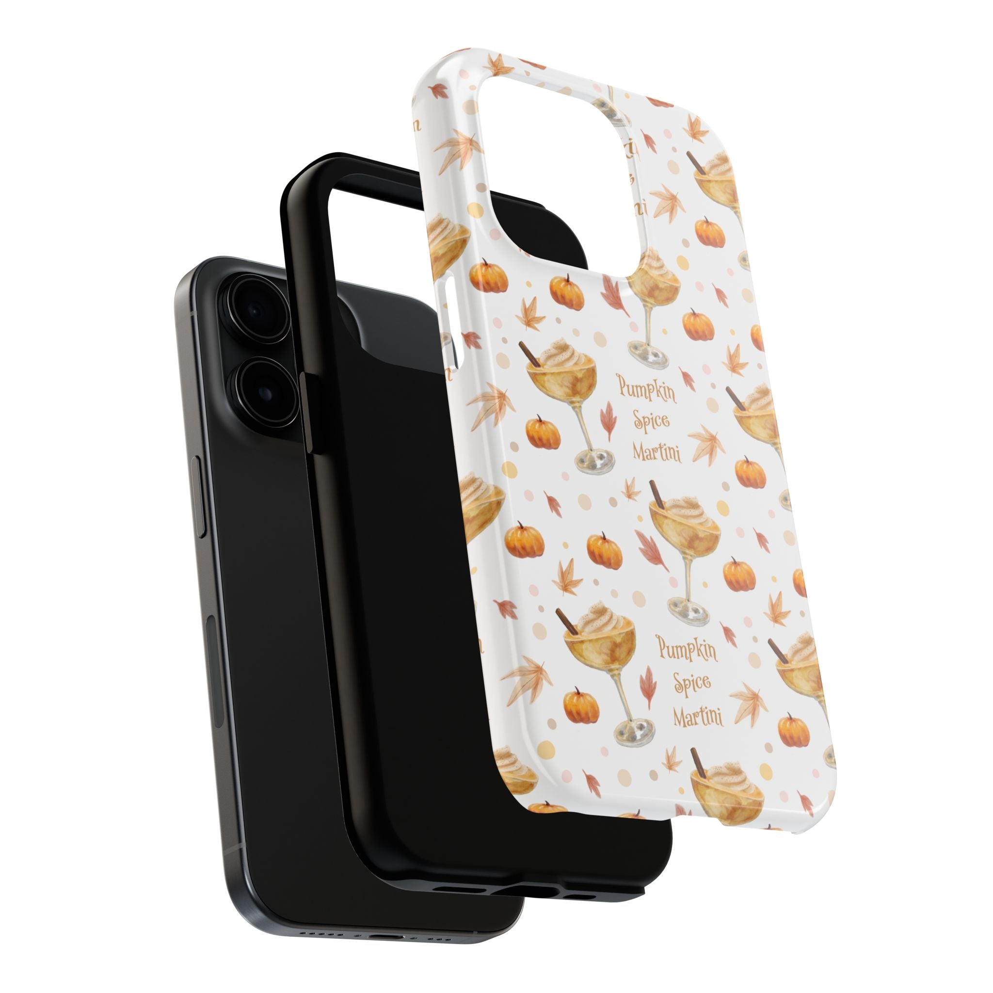 Pumpkin Spice Martini Tough Phone Case — White Pumpkin Collection Inspired Design