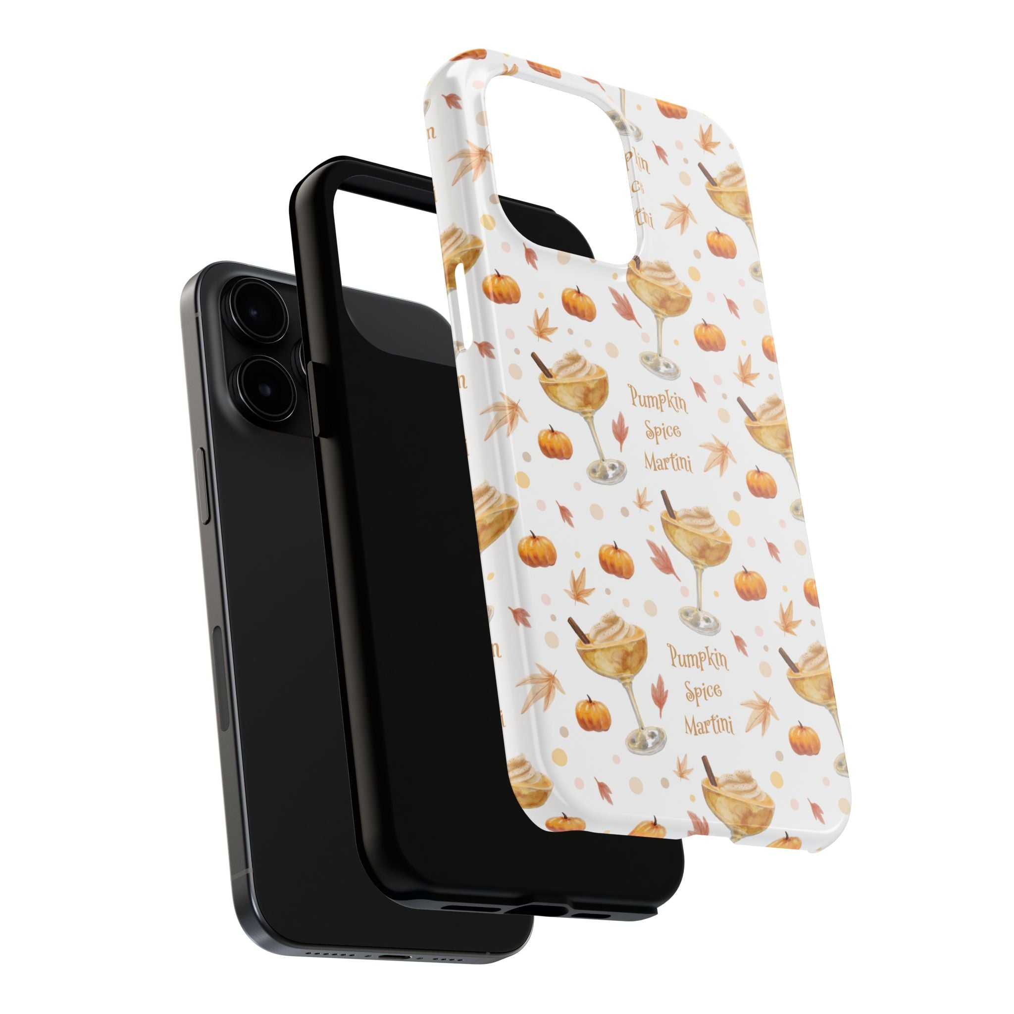 Pumpkin Spice Martini Tough Phone Case — White Pumpkin Collection Inspired Design