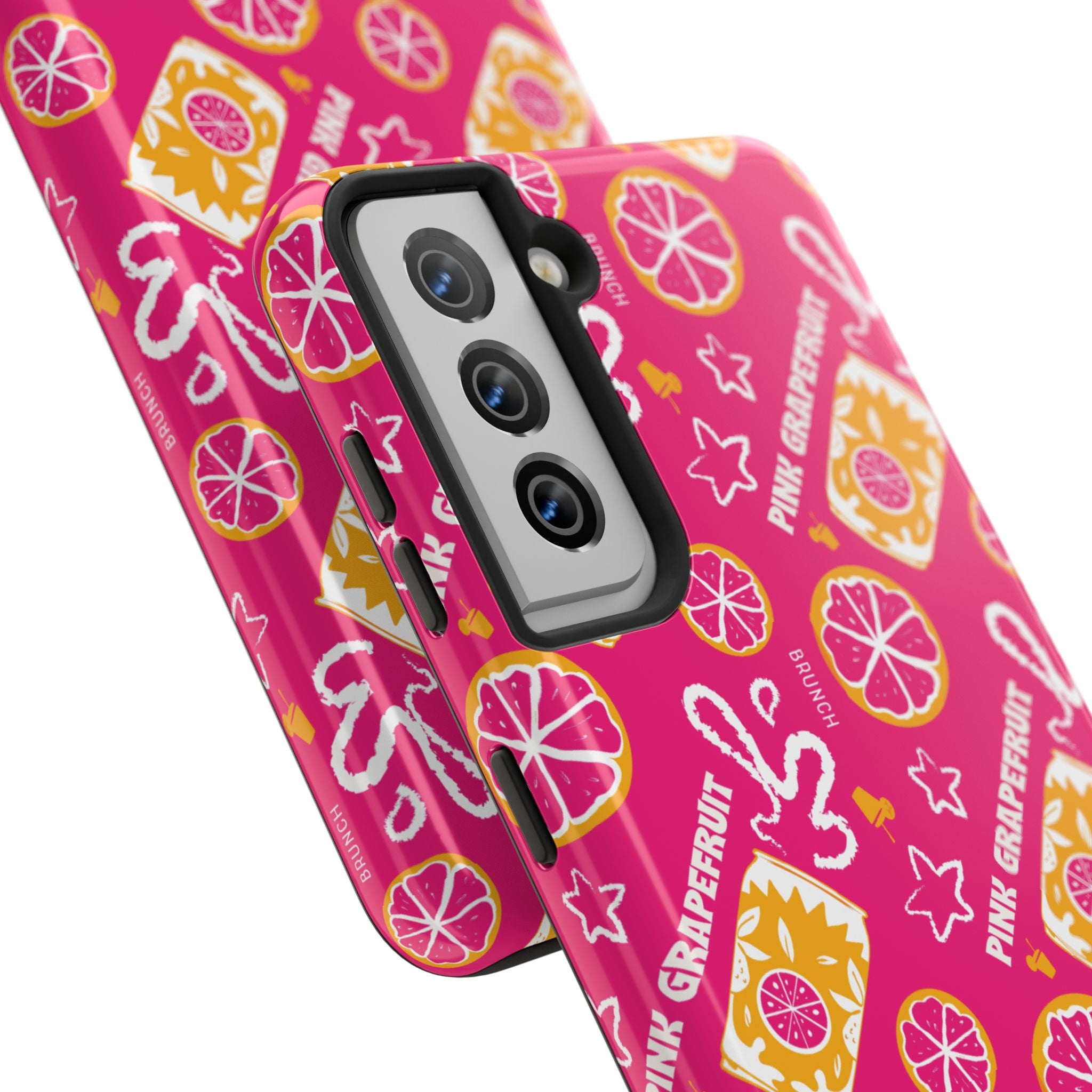 Pink Grapefruit Fruit CollectionTough Phone Case — Pink Aperol Inspired Design