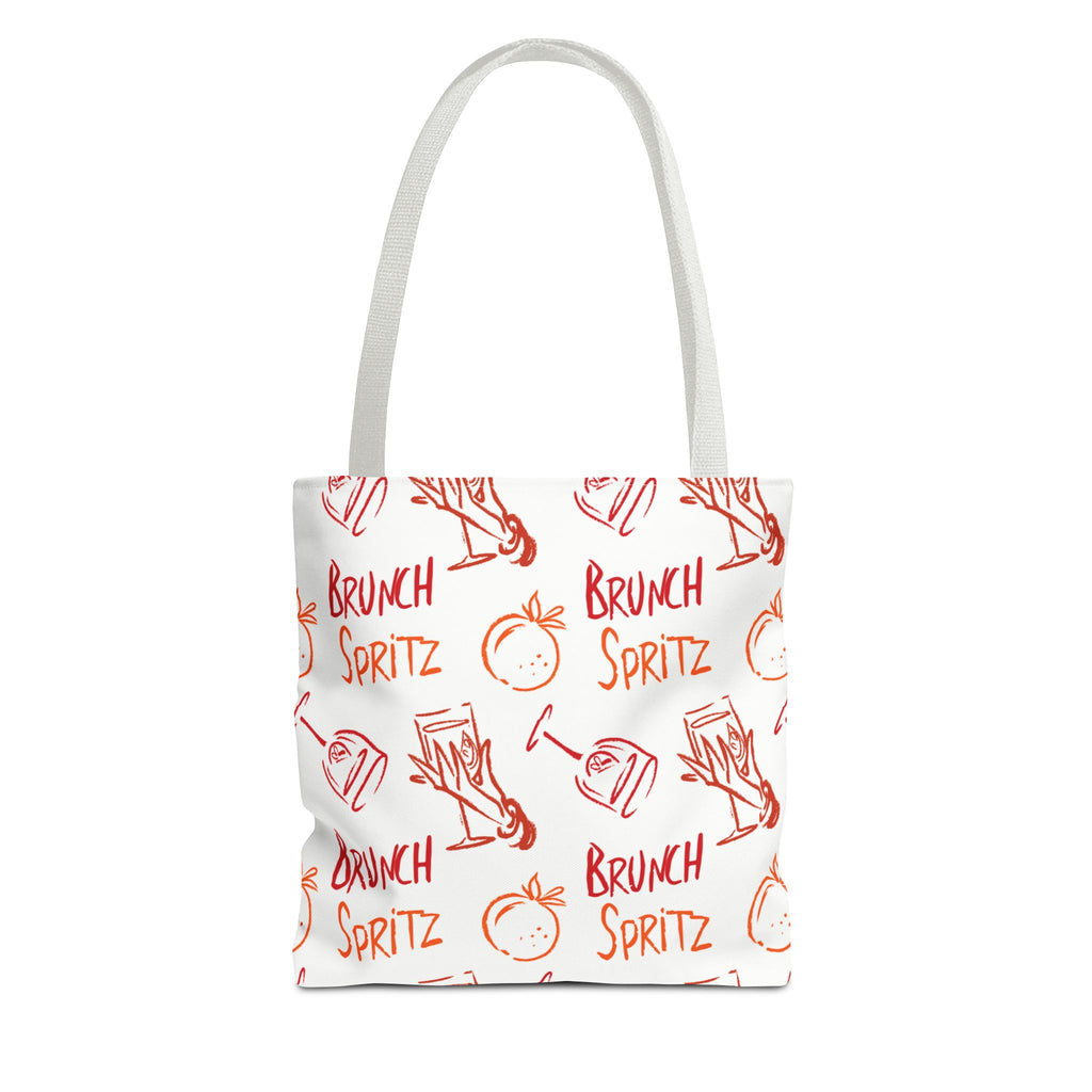 Brunch Spritz Pattern Tote Bag - Citrus All-Over Print