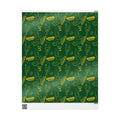 Aperol Brunch Peel Wrapping Paper Roll — Green Brunch Collection Inspired Design