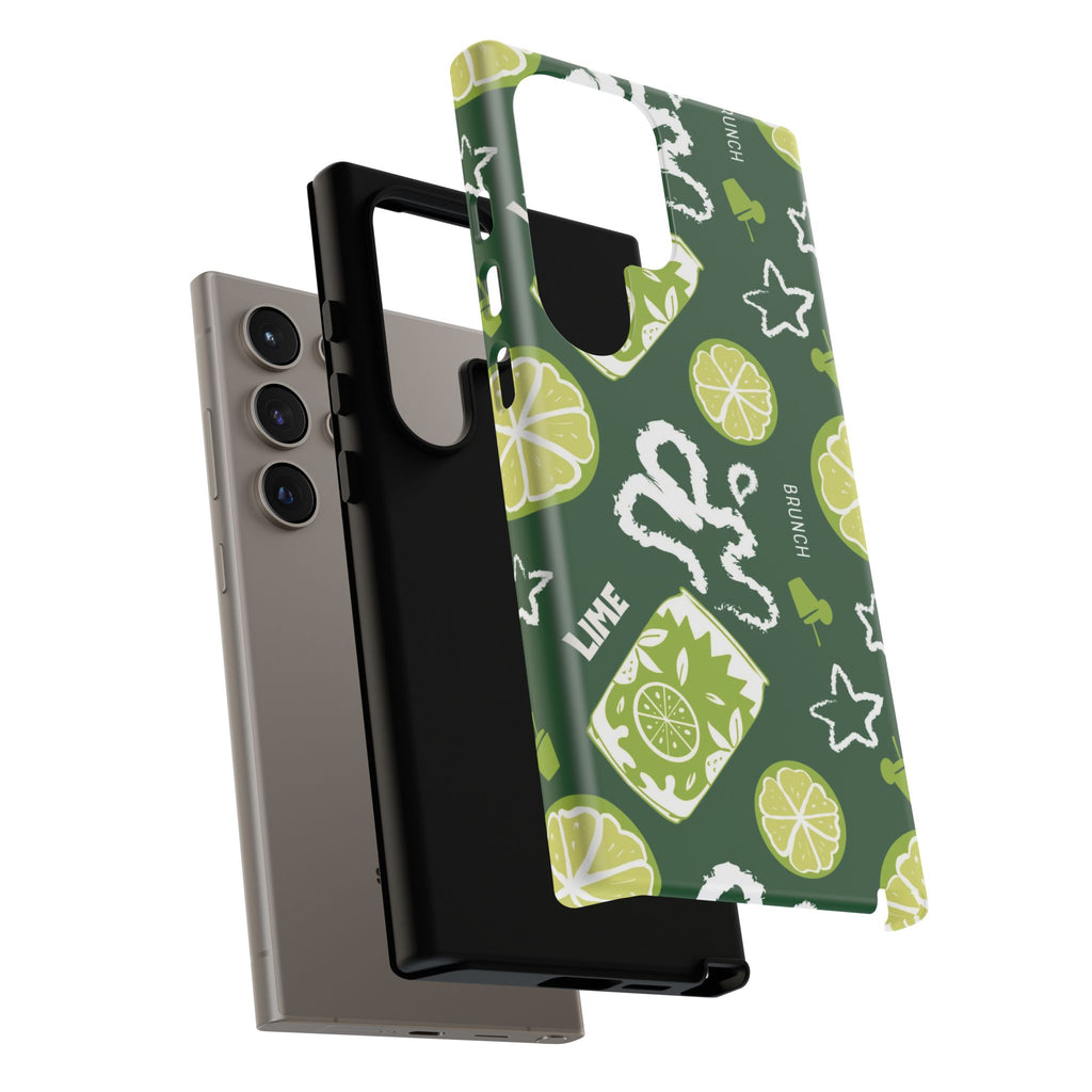 Lime Crush Tough Phone Case – Citrus Summer Vibes