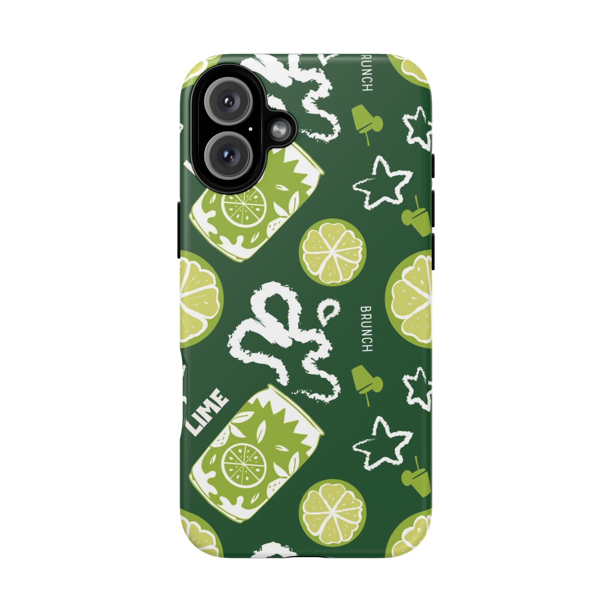 Lime Crush Tough Phone Case – Citrus Summer Vibes