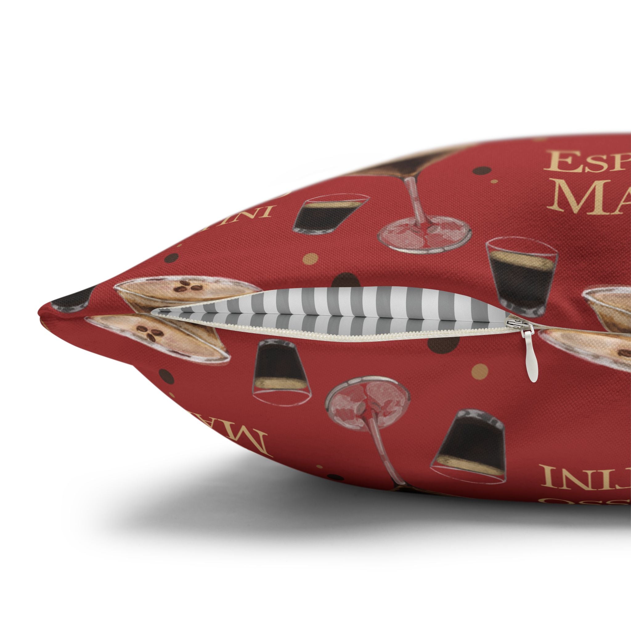 Espresso Martini Pillowcase — Red Espresso Collection Inspired Design