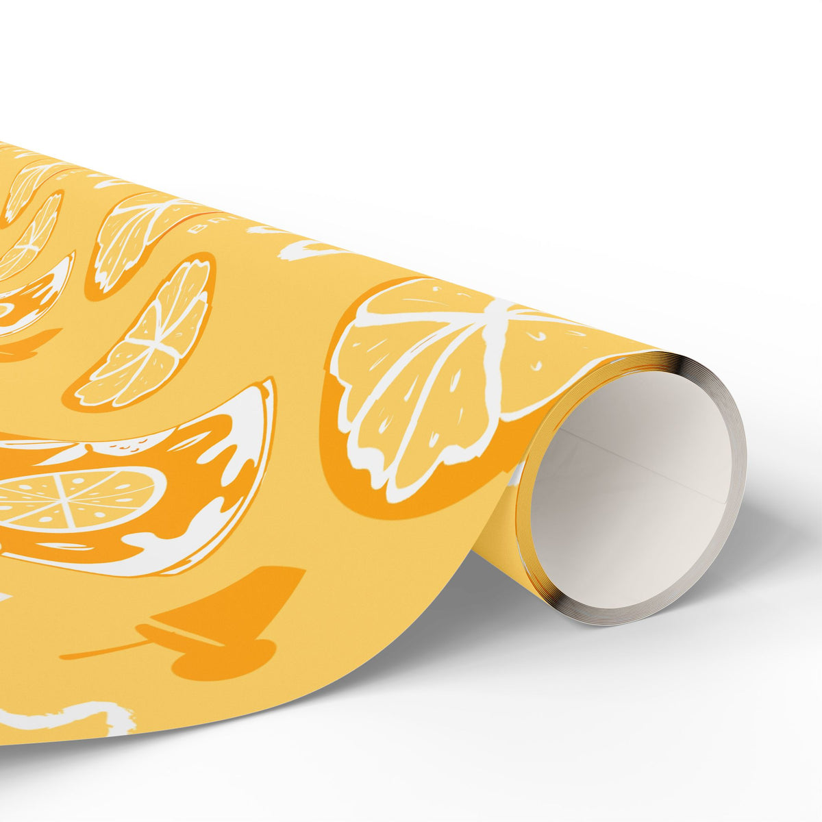 Lemon Fruit Brunch Peel Wrapping Paper Roll — Lemon Brunch Collection Inspired Design