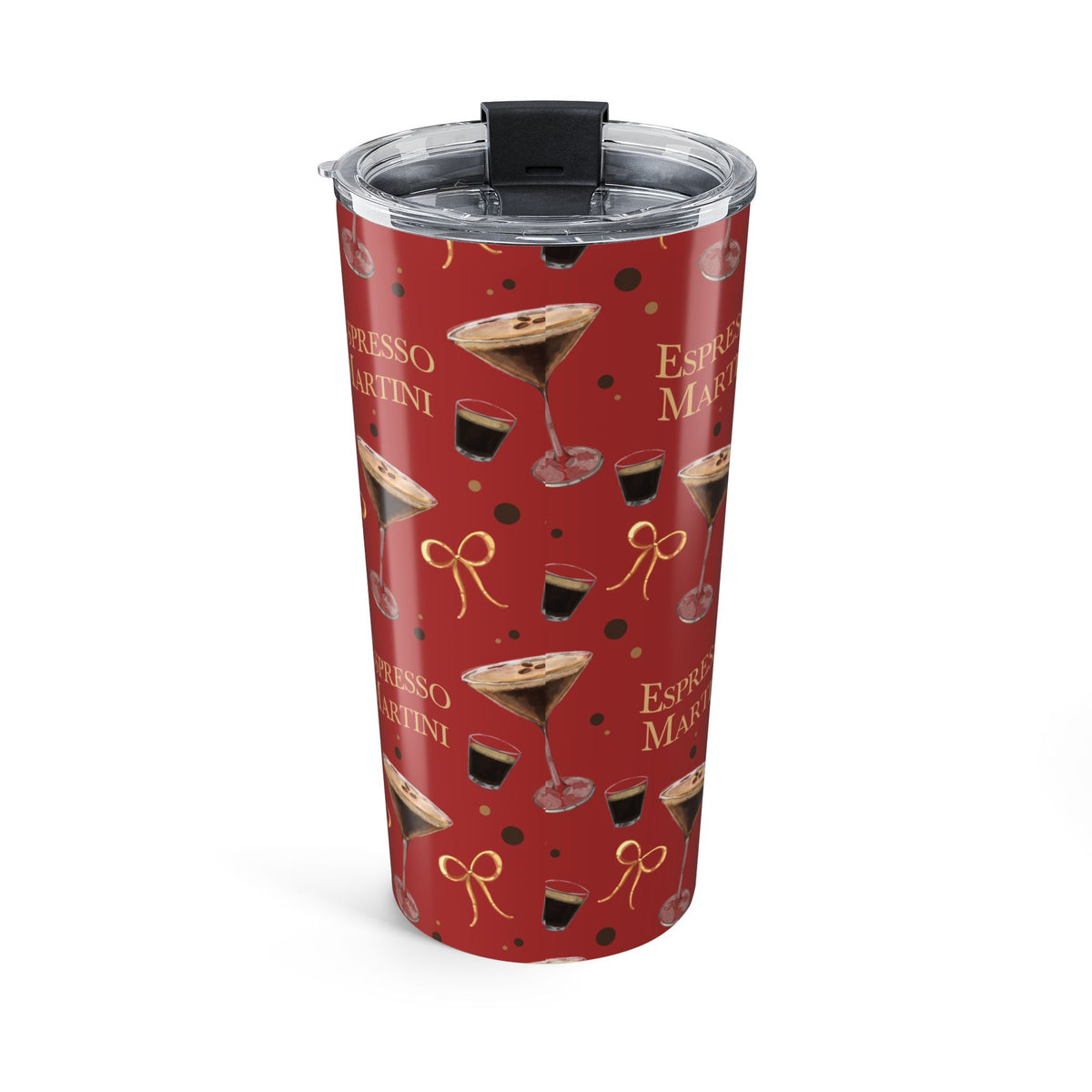 Espresso Martini 20oz Tumbler – Red Espresso Collection Inspired Design