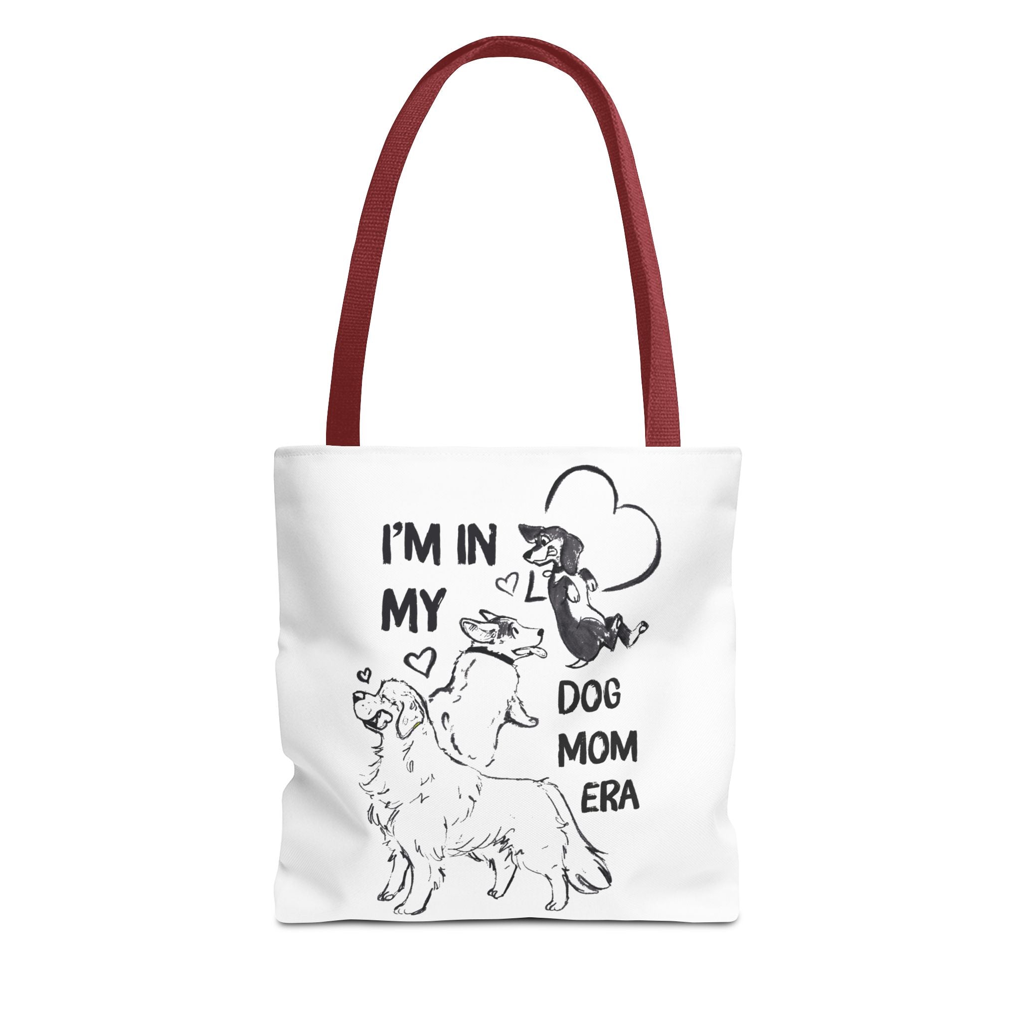 Dog Mom Era Tote Bag – Cute Puppy Tote for Dog Mom | Dog Lover Gift