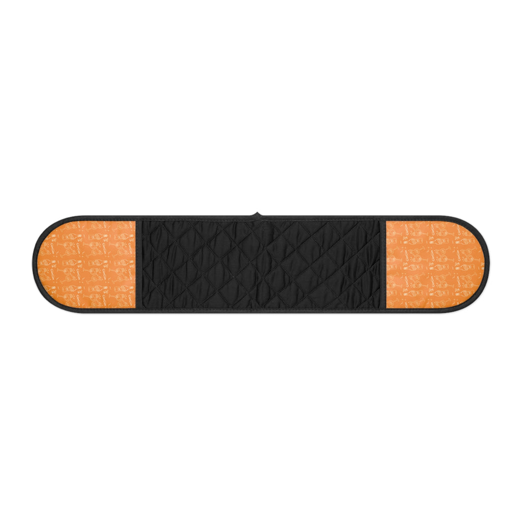 CinCin Double Oven Mitt — Orange Aperol Kitchen Decor