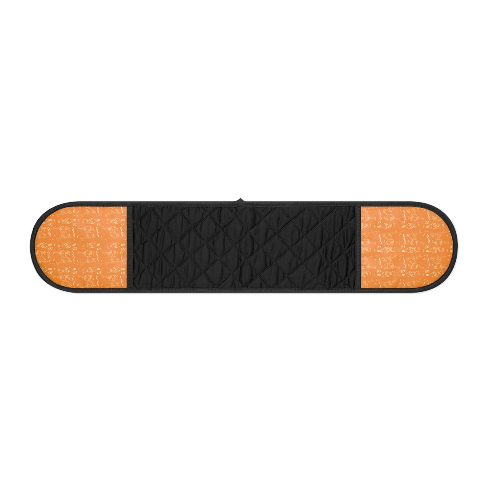 CinCin Double Oven Mitt — Orange Aperol Kitchen Decor