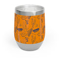 Aperol Brunch Wine Tumbler — Orange & Blue Aperol Inspired Design