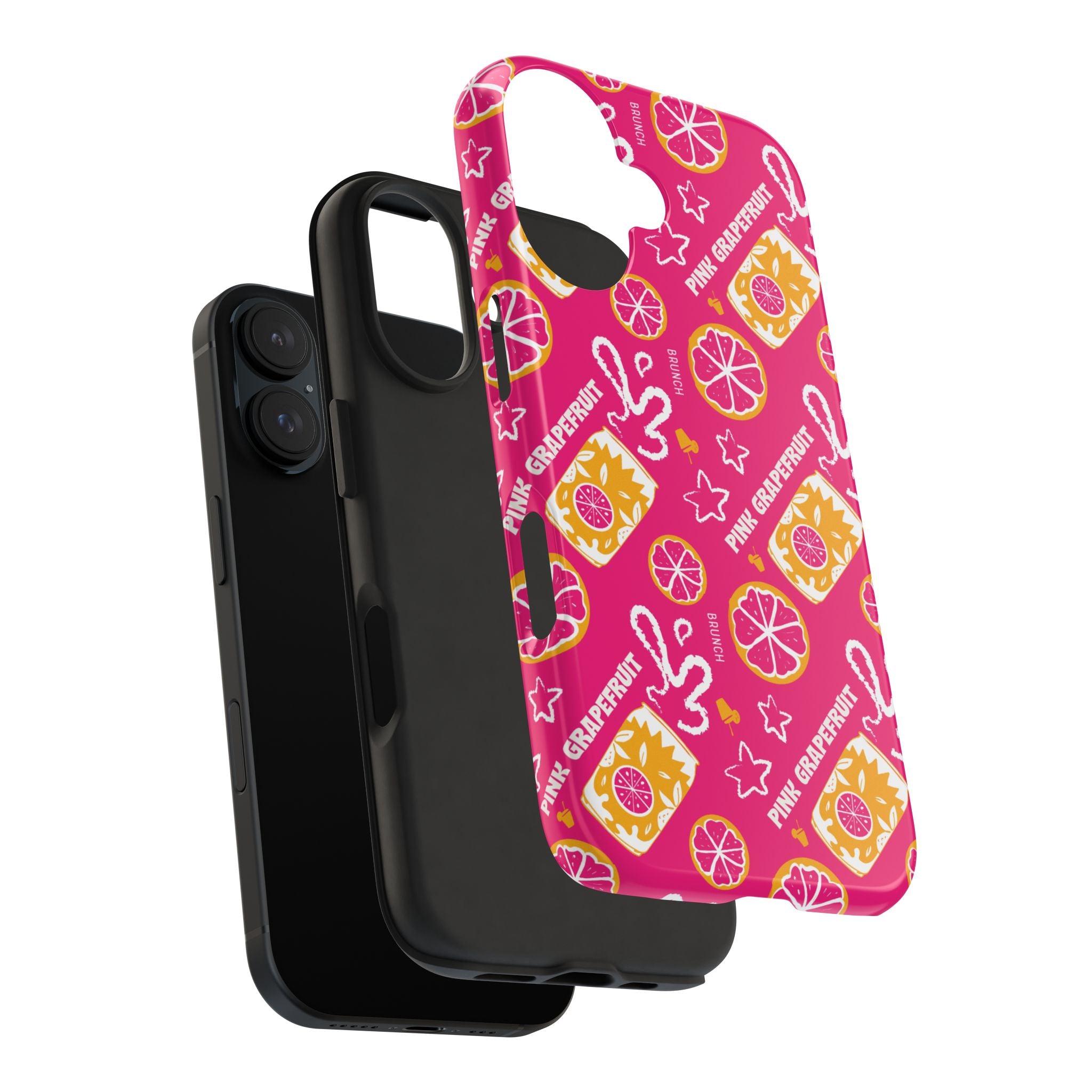 Pink Grapefruit Fruit CollectionTough Phone Case — Pink Aperol Inspired Design