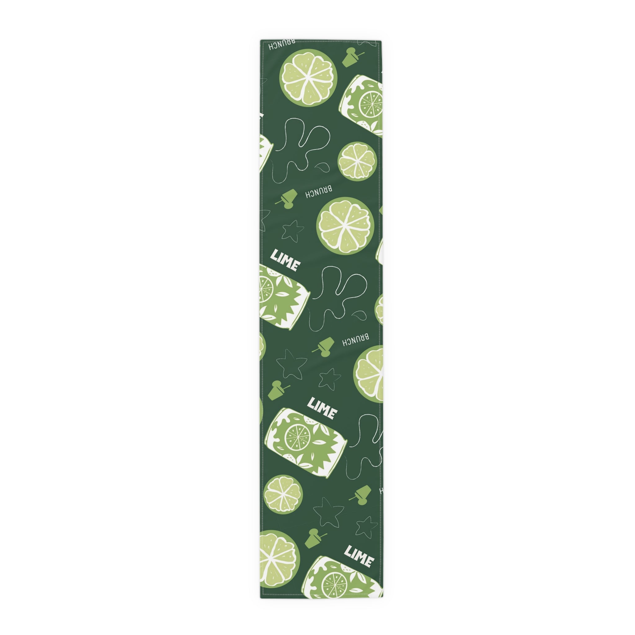 Lime Brunch Table Runner – Citrus Summer Table Decor