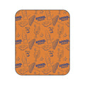 Aperol Brunch Picnic Blanket — Orange & Blue Aperol Inspired Design