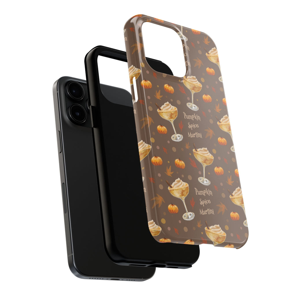Pumpkin Spice Martini Tough Phone Case — Brown Pumpkin Collection Inspired Design
