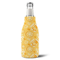 Lemon Fruit Brunch Zip-Up Bottle Cooler Sleeve — Lemon Brunch Collection Inspired Design