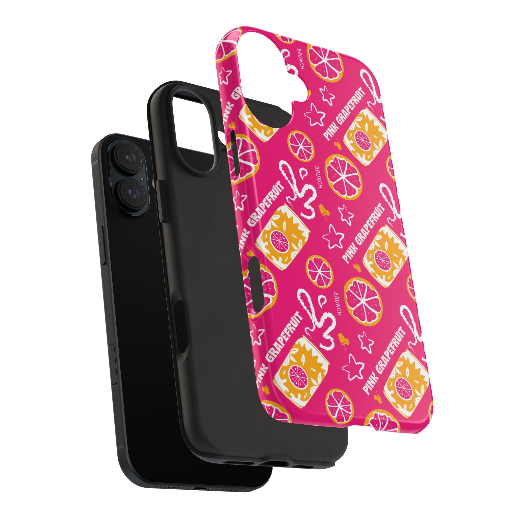 Pink Grapefruit Fruit CollectionTough Phone Case — Pink Aperol Inspired Design