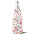 Brunch Spritz Zip-Up Bottle Cooler Sleeve - White Brunch Collection Inspired Design