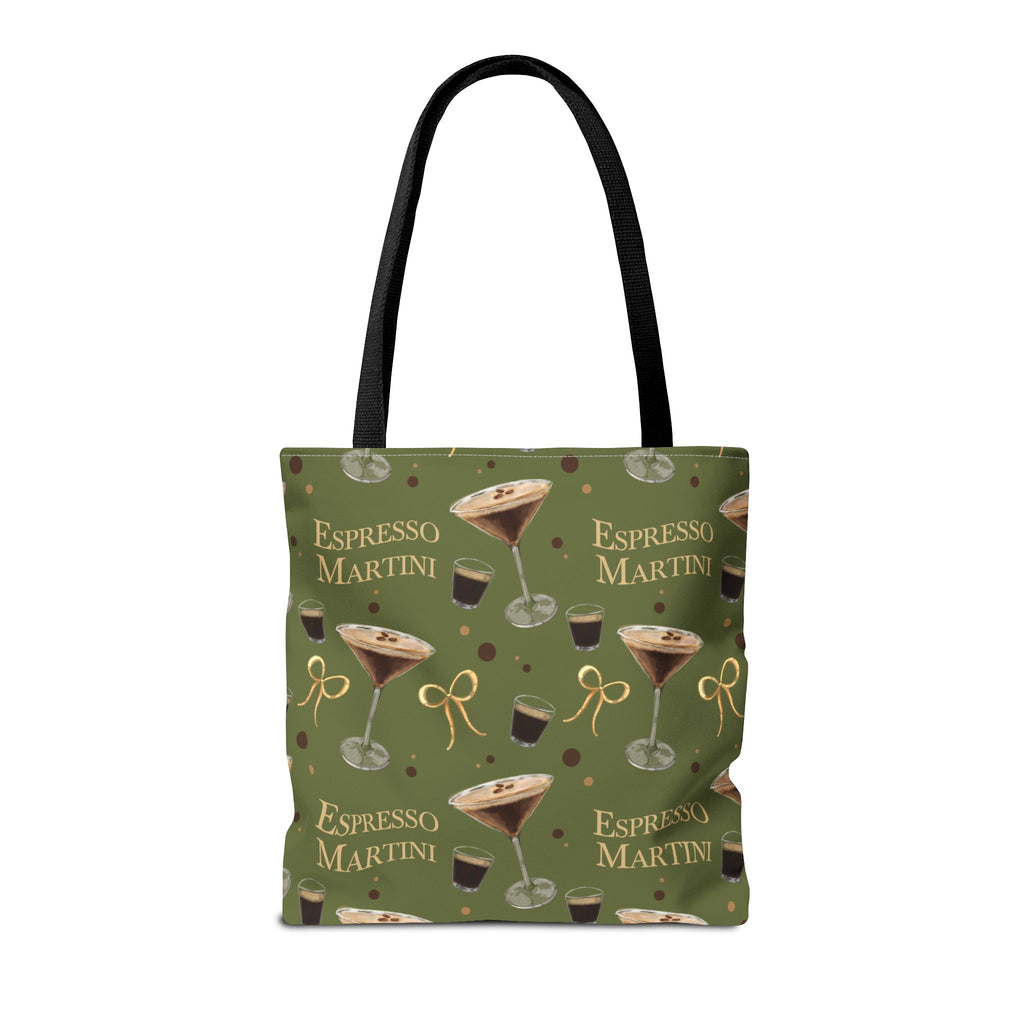 Espresso Martini Tote Bag — Olive Green Espresso Collection Inspired Design