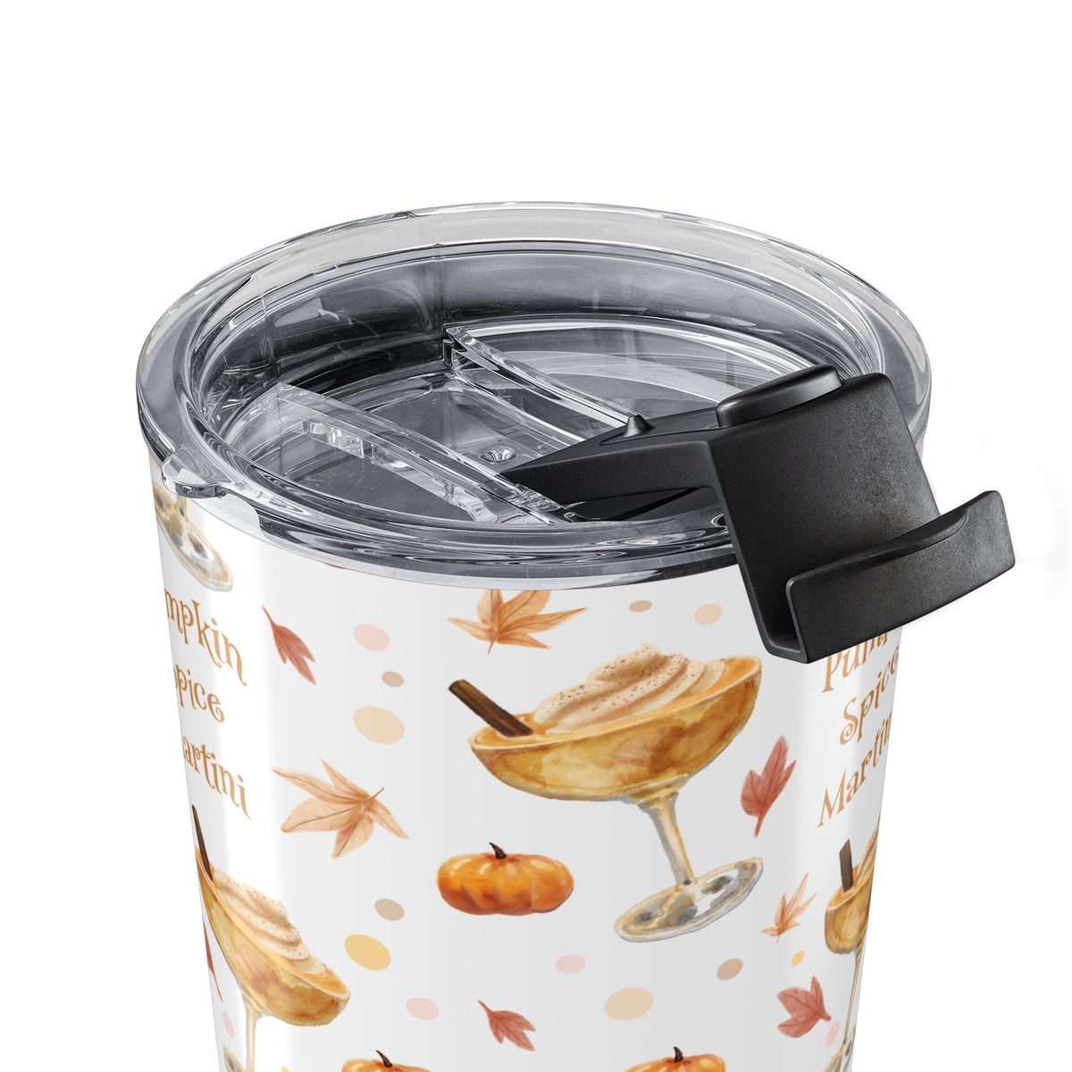 Pumpkin Spice Martini 20oz Tumbler — White Pumpkin Collection Inspired Design