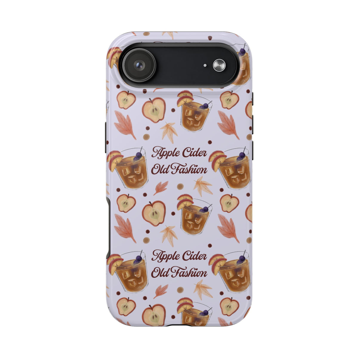 Apple Cider Old Fashioned Tough Phone Case – Light Violet Apple Cider Collection Inspired Design