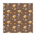 Pumpkin Spice Martini Tablecloth — Brown Pumpkin Collection Inspired Design
