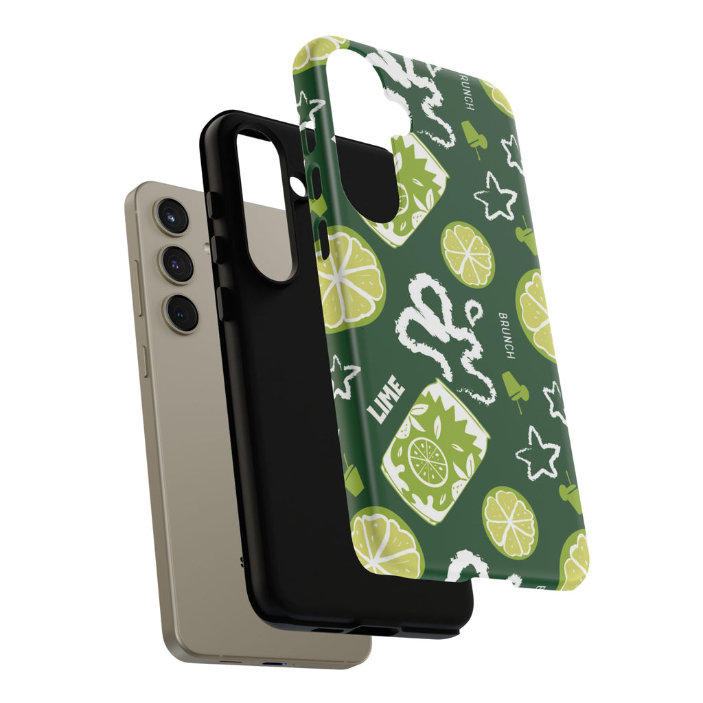 Lime Crush Tough Phone Case – Citrus Summer Vibes