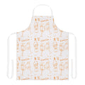 Cin Cin Apron — White Cin Cin Brunch Inspired Design