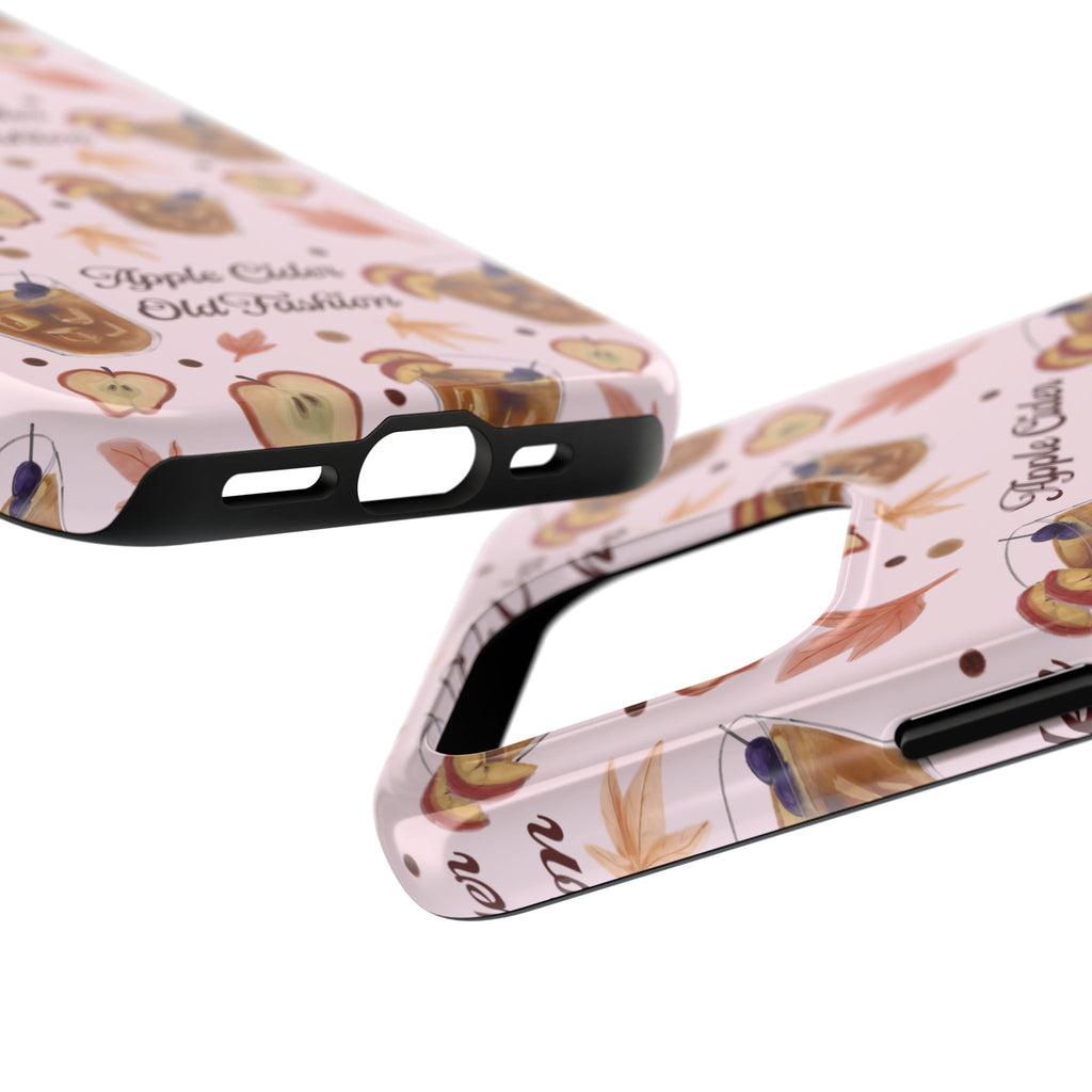 Apple Cider Old Fashioned Tough Phone Case – Light Pink Apple Cider Collection Inspired Design