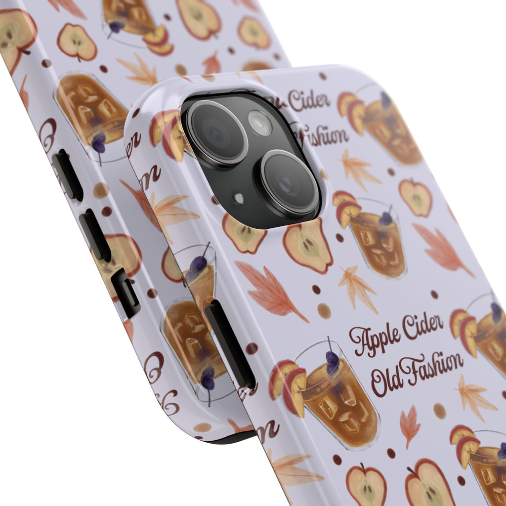 Apple Cider Old Fashioned Tough Phone Case – Light Violet Apple Cider Collection Inspired Design