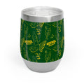 Aperol Brunch Wine Tumbler — Green Aperol Inspired Design