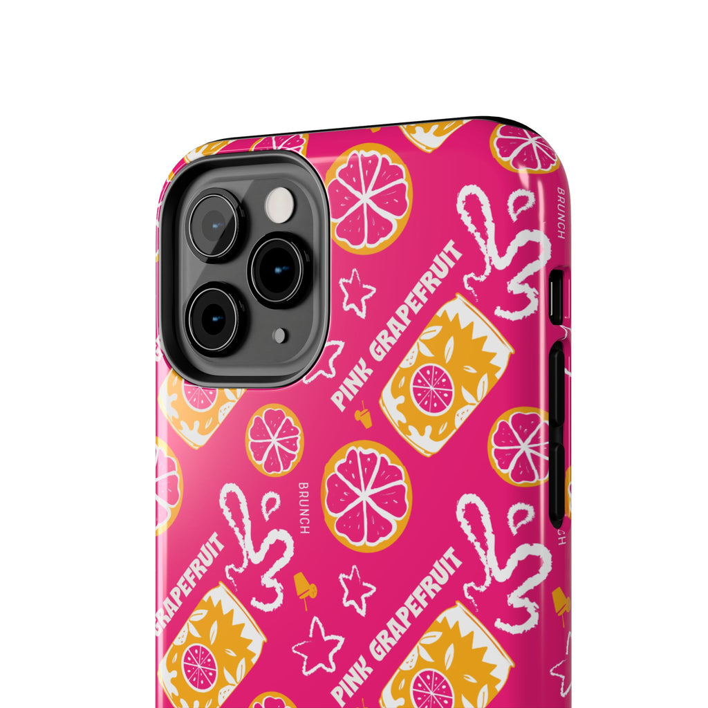 Pink Grapefruit Fruit CollectionTough Phone Case — Pink Aperol Inspired Design