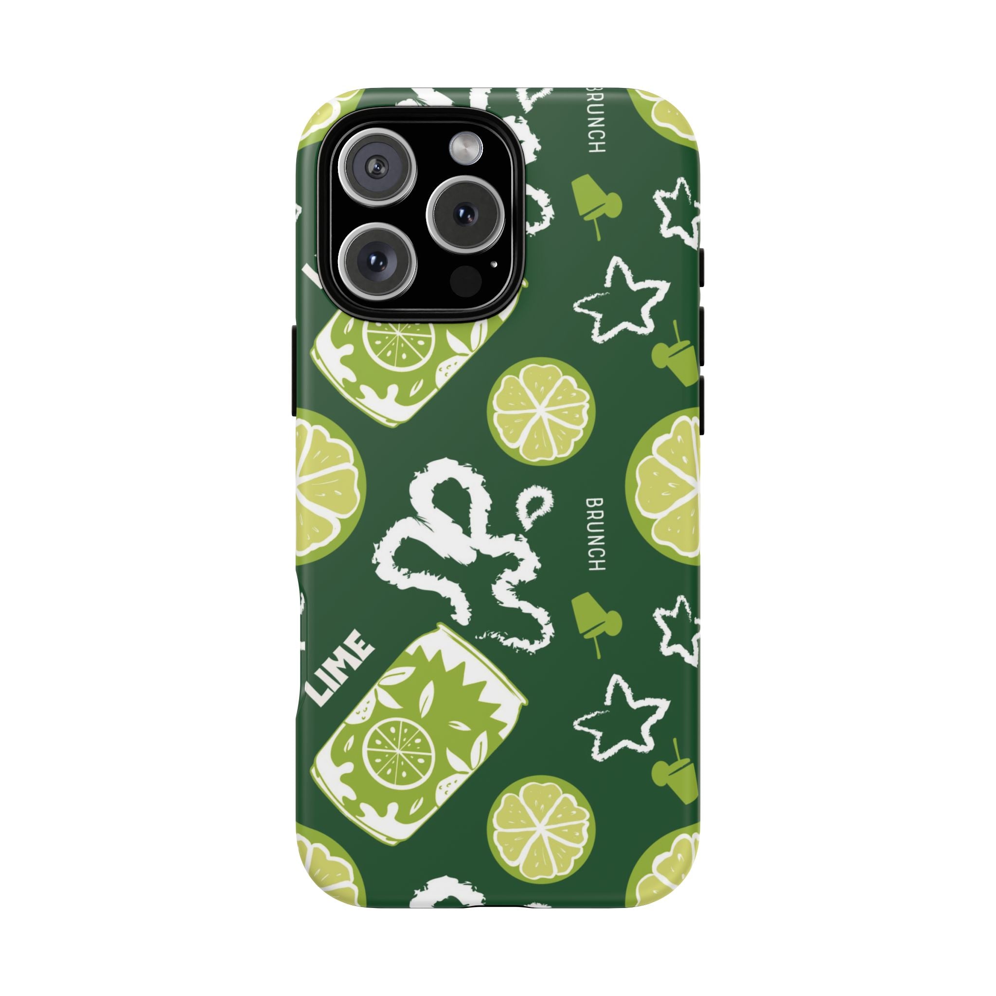 Lime Crush Tough Phone Case – Citrus Summer Vibes