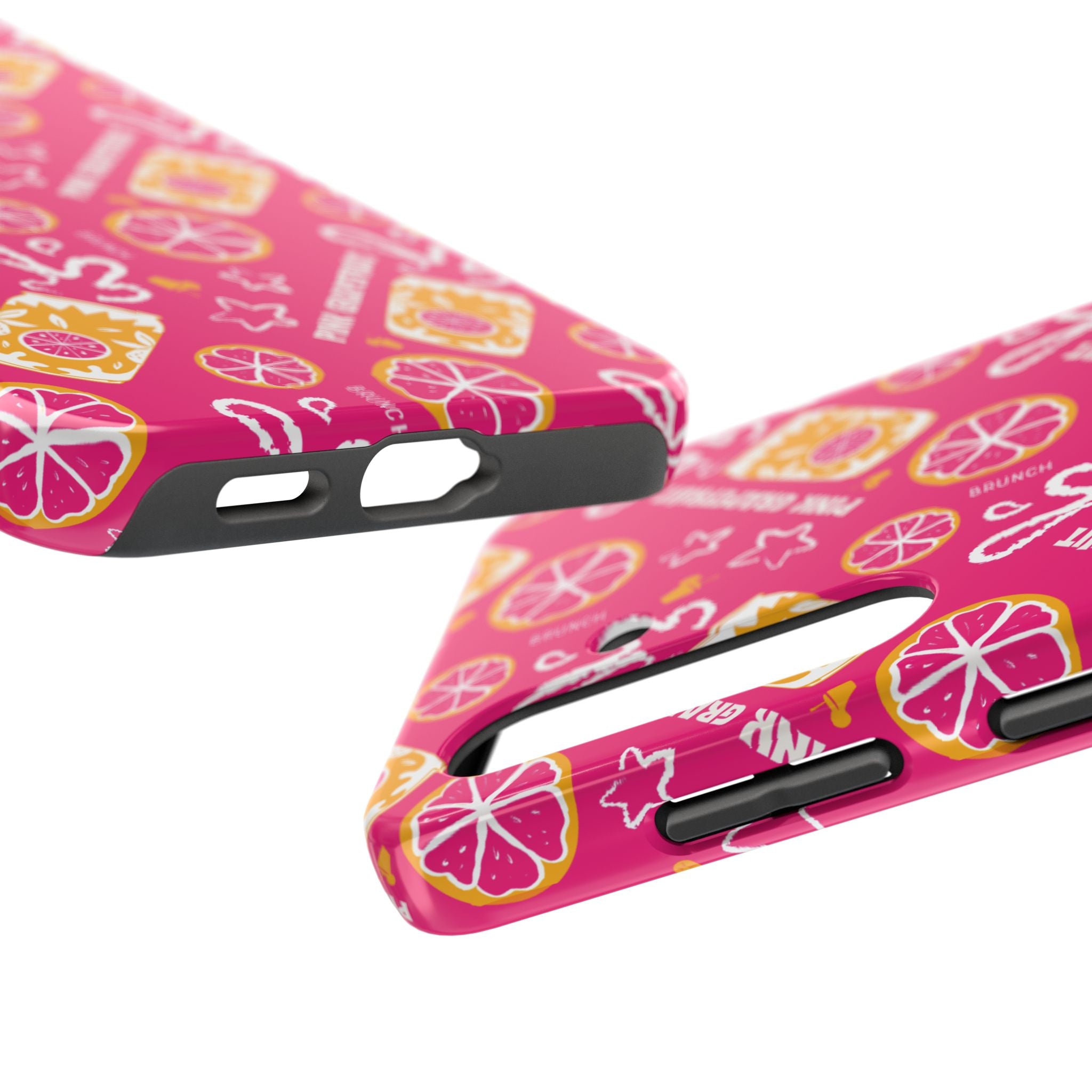 Pink Grapefruit Fruit CollectionTough Phone Case — Pink Aperol Inspired Design