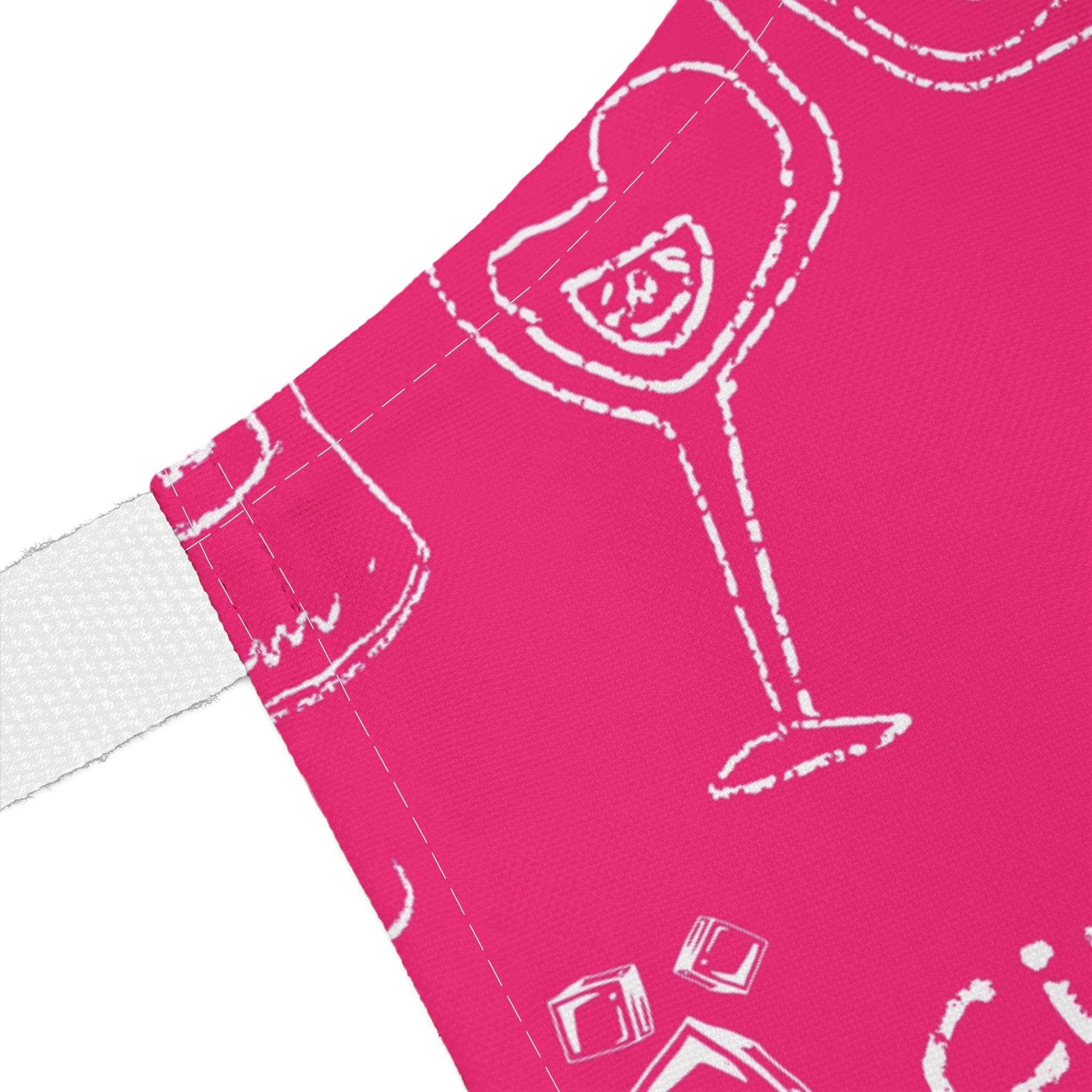 Cin Cin Apron — Pink Cin Cin Collection Inspired Design