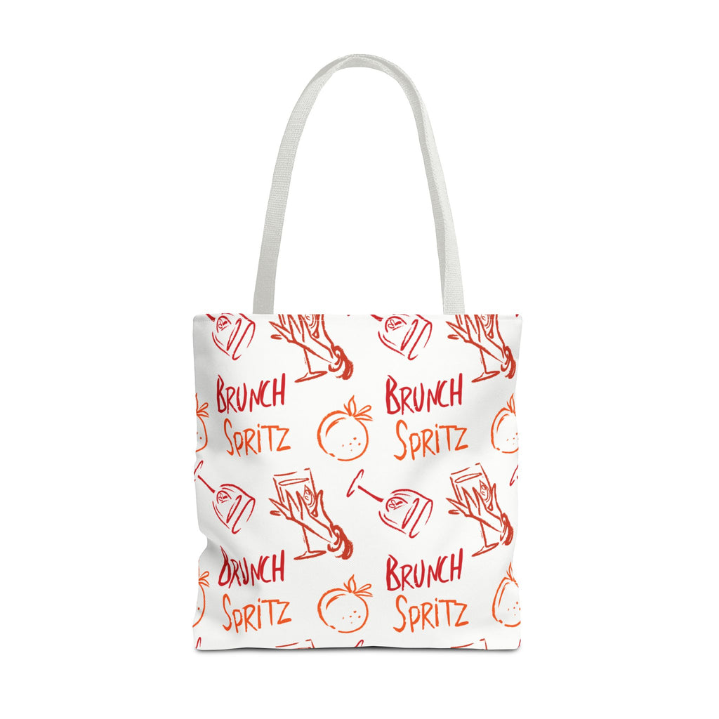 Brunch Spritz Pattern Tote Bag - Citrus All-Over Print