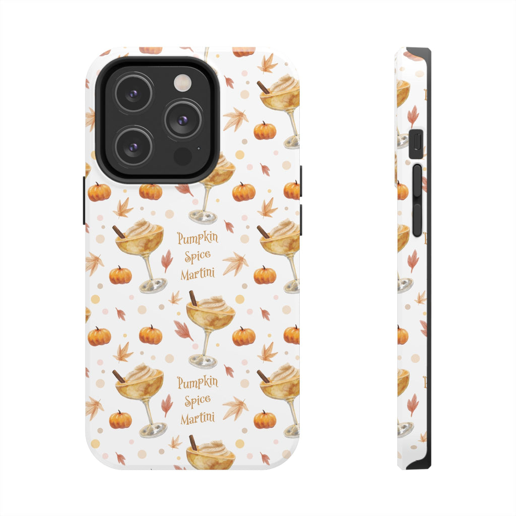 Pumpkin Spice Martini Tough Phone Case — White Pumpkin Collection Inspired Design
