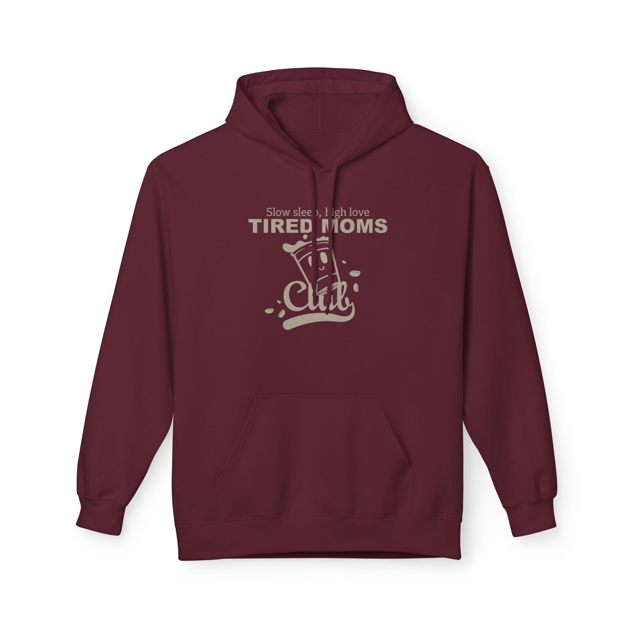 Tired Moms Club | Hoodie — Funny Coffee & Mom Life Sweatshirt