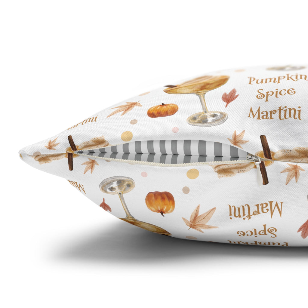 Pumpkin Spice Martini Pillowcase — White Pumpkin Collection Inspired Design