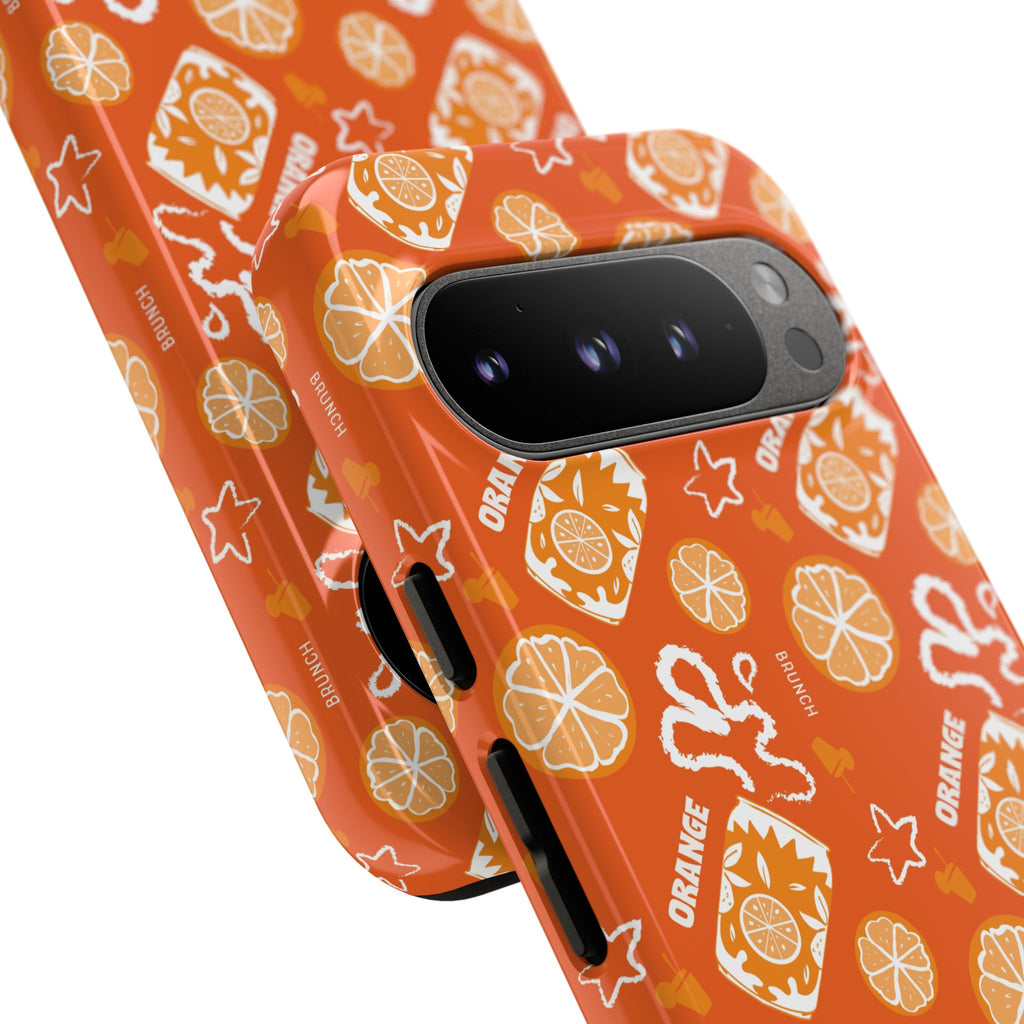 Orange Brunch Tough Phone Case – Orange Aperol Inspired Design