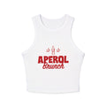 Aperol Brunch Tank — Red Aperol Inspired Design