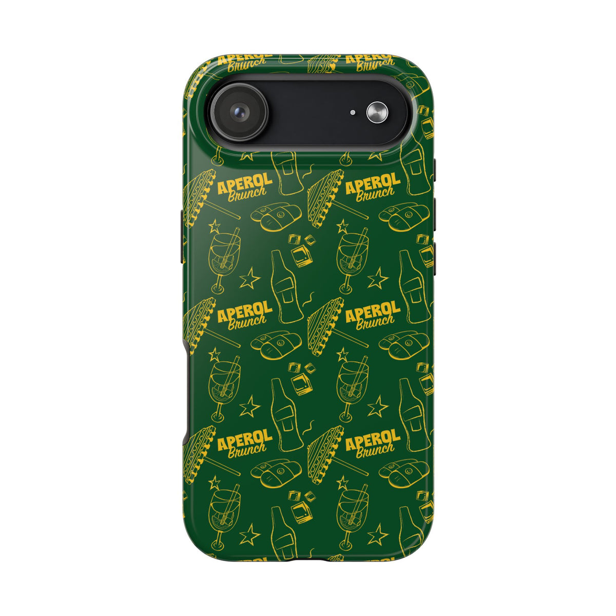 Aperol Brunch Tough Phone Case — Green Aperol Inspired Cover