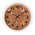 10" Olive Oil Kitchen Wall Clock - Italian Farmhouse Decor