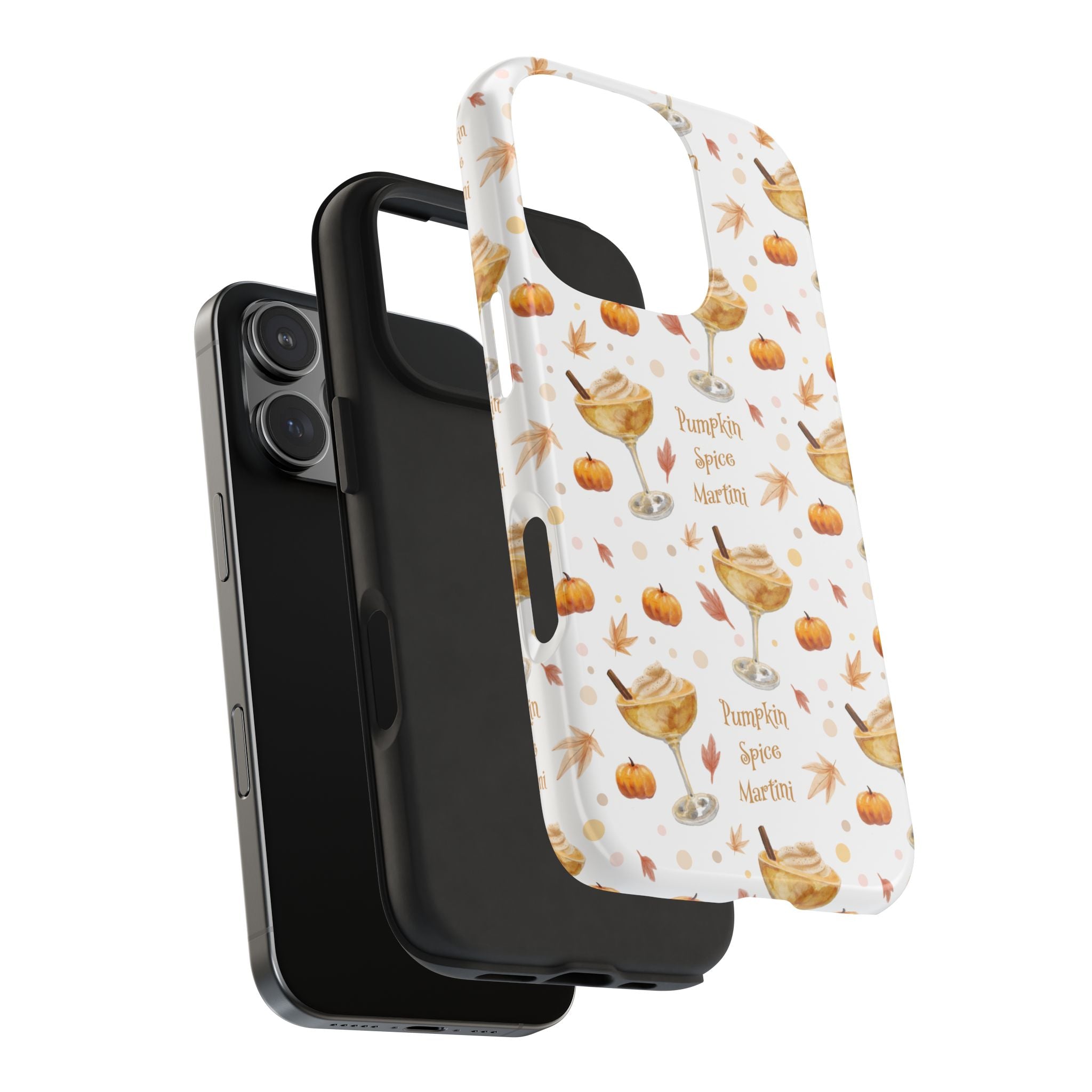 Pumpkin Spice Martini Tough Phone Case — White Pumpkin Collection Inspired Design