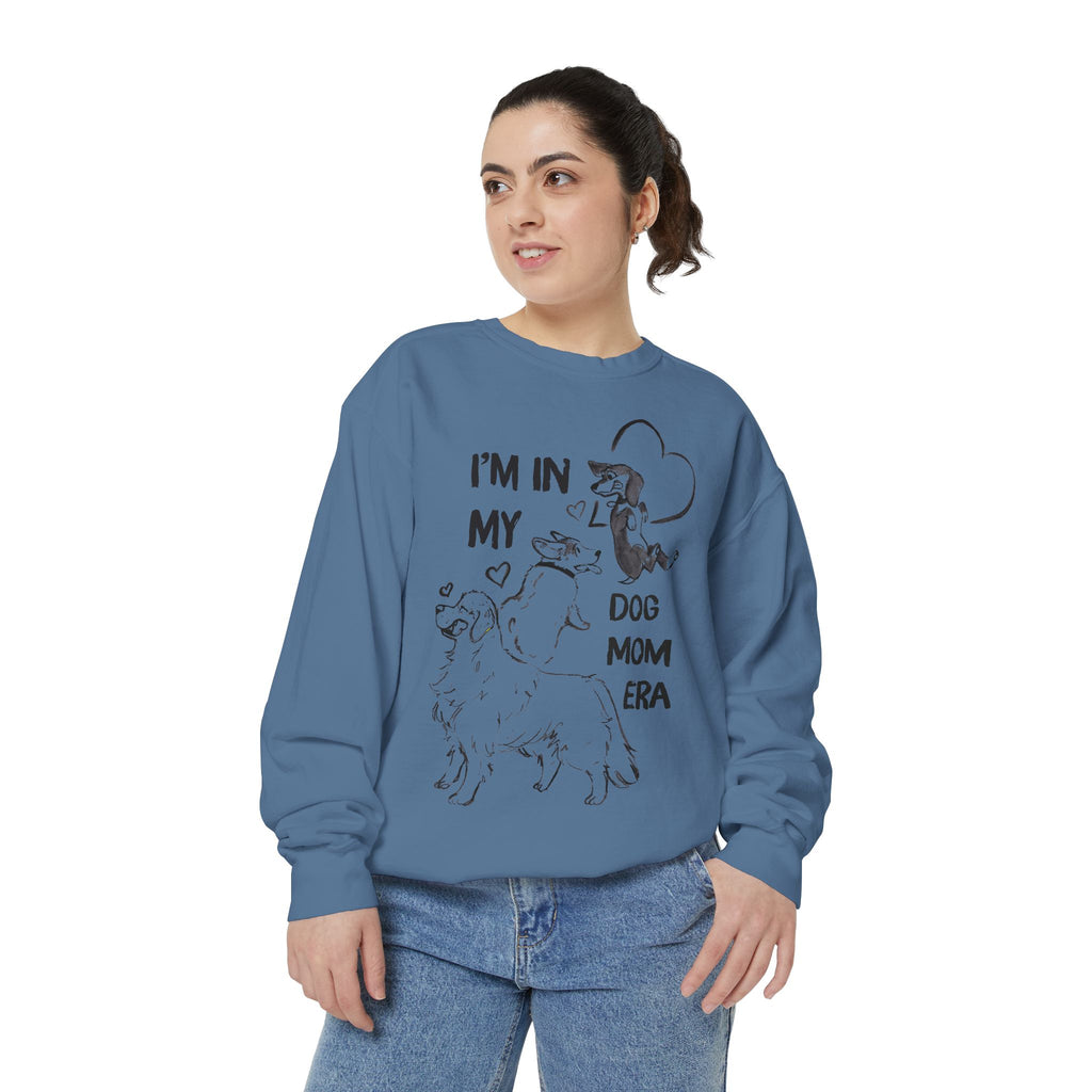 I’m In My Dog Mom Era Sweatshirt – Cozy Dog Mom Crewneck | Gift for Dog Lovers