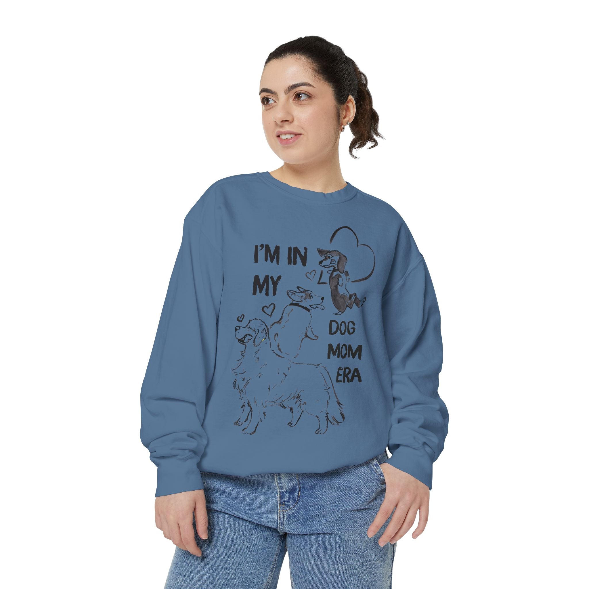 I’m In My Dog Mom Era Sweatshirt – Cozy Dog Mom Crewneck | Gift for Dog Lovers