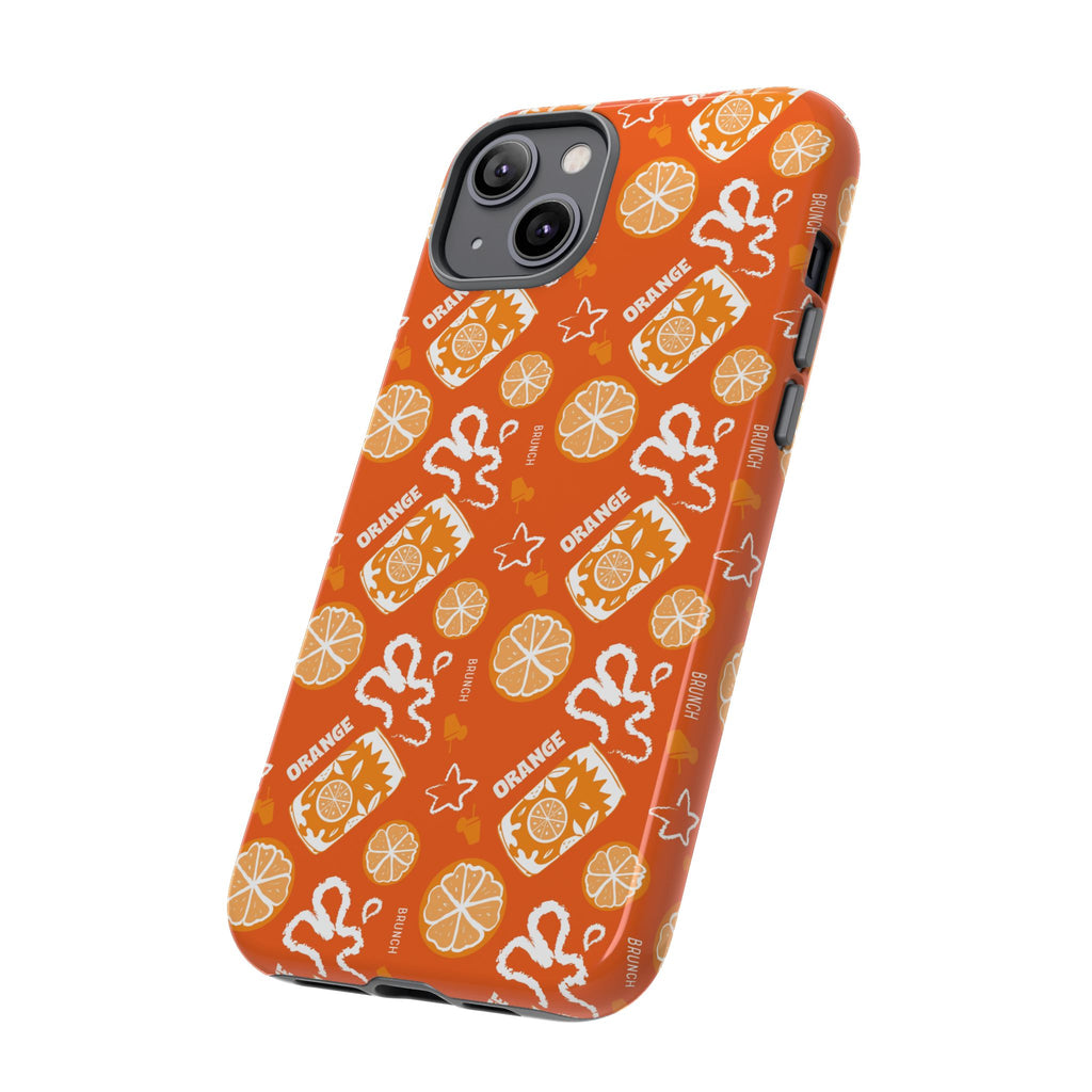 Orange Brunch Tough Phone Case – Orange Aperol Inspired Design