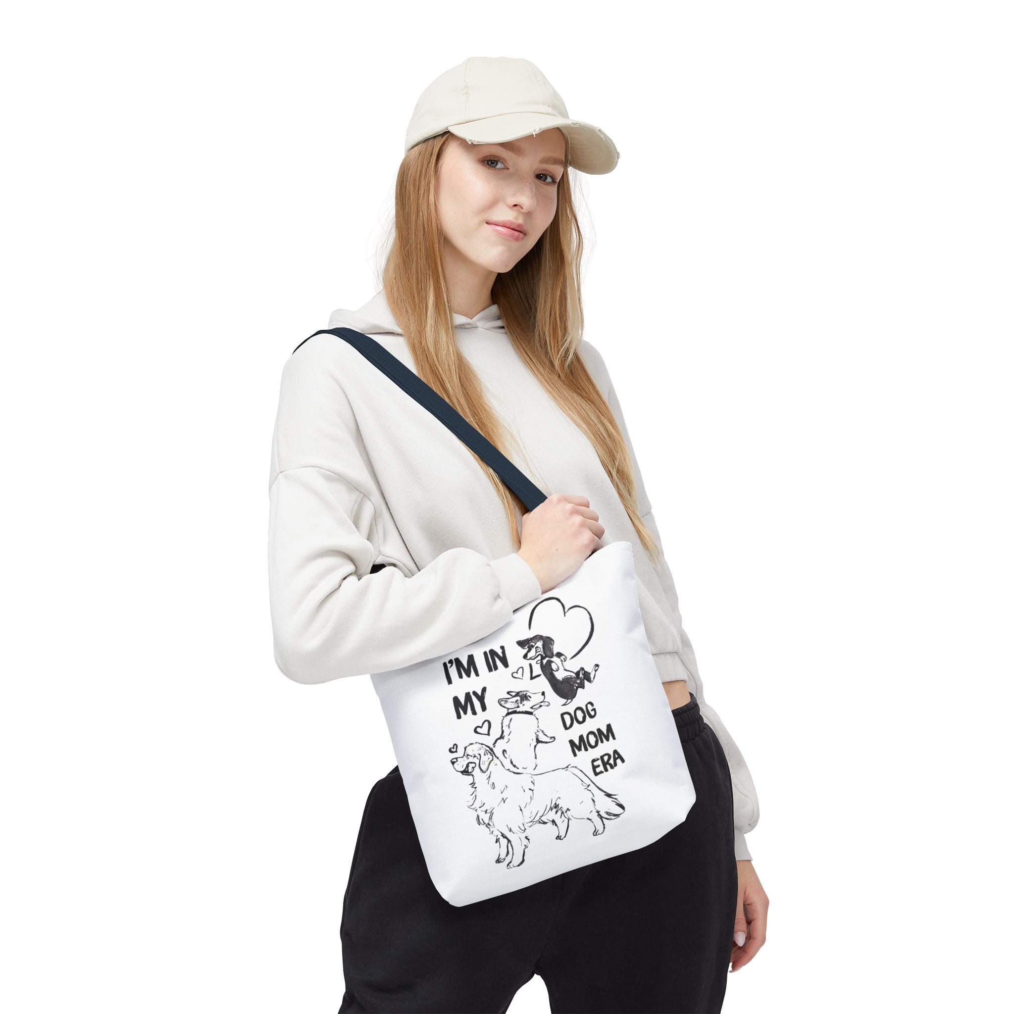 Dog Mom Era Tote Bag – Cute Puppy Tote for Dog Mom | Dog Lover Gift