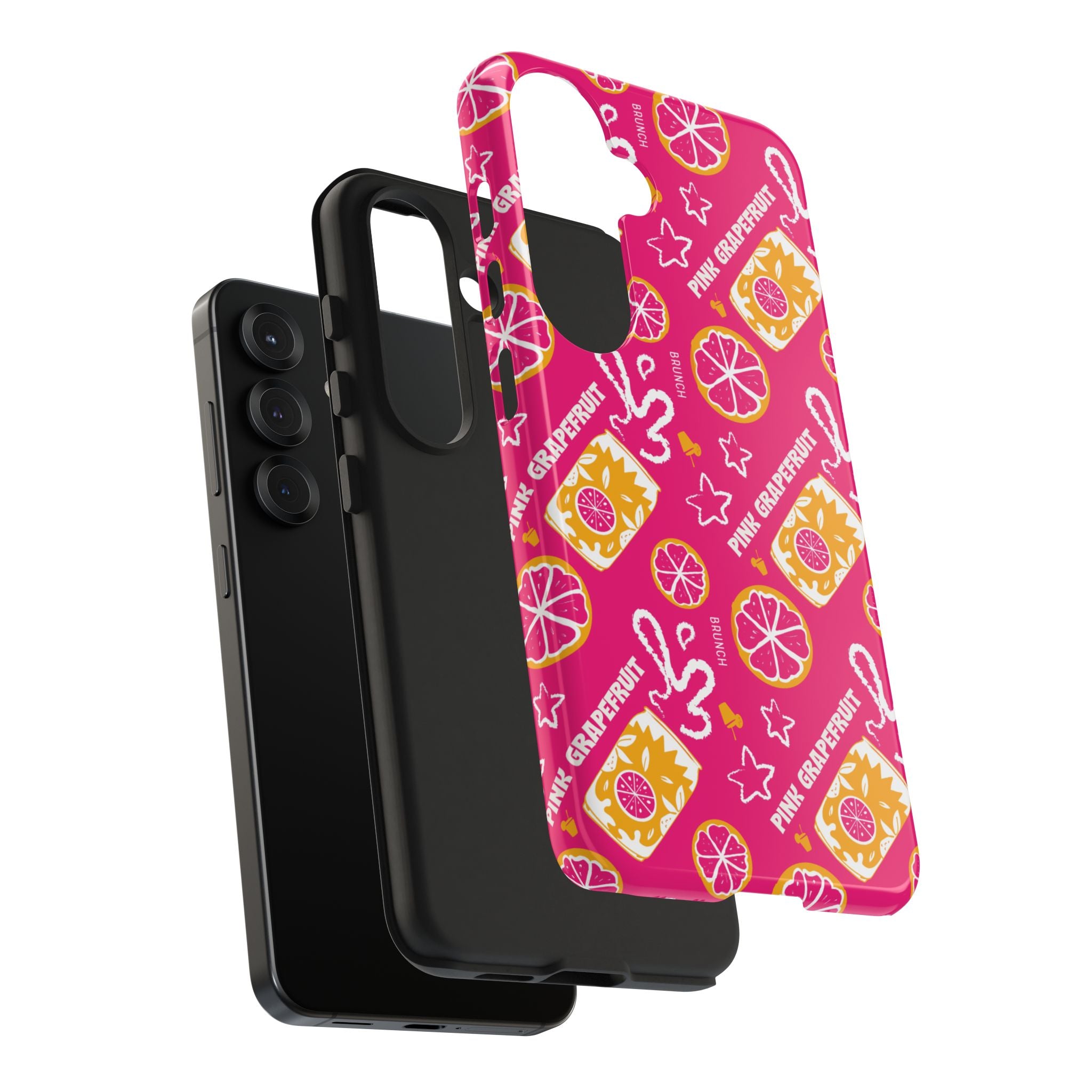 Pink Grapefruit Fruit CollectionTough Phone Case — Pink Aperol Inspired Design